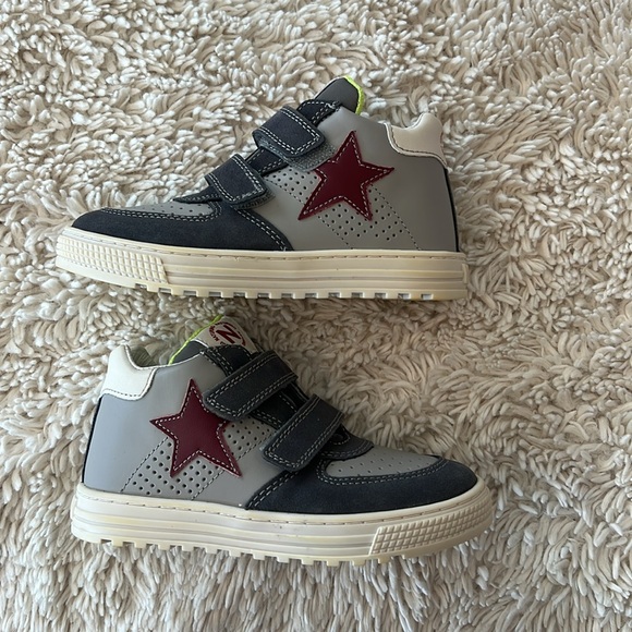 Naturino Hess high VL Sneaker in the color gray anthracite kids size 27 / 10.5US - Picture 3 of 9